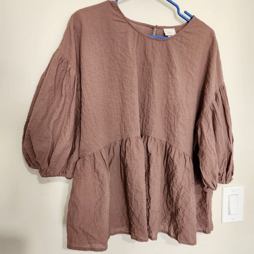 ✨a new day Mauve Blouse